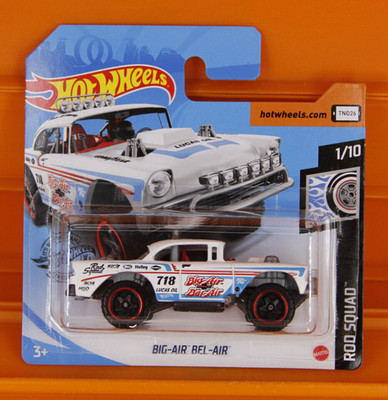 Hot Wheels - 2020 - BIG-AIR BEL-AIR (Weiß) Rod Squad 1/10 - #179 * Chevy Bel Air