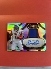 2025 Panini Select - Signature Memorabilia Brian Burns #SME-BBS /249 (AU, MEM)