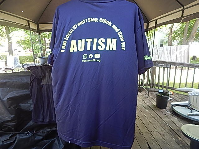 Blue Union Autism Awareness  Unisex T-Shirt, proceeds go to support an autistic