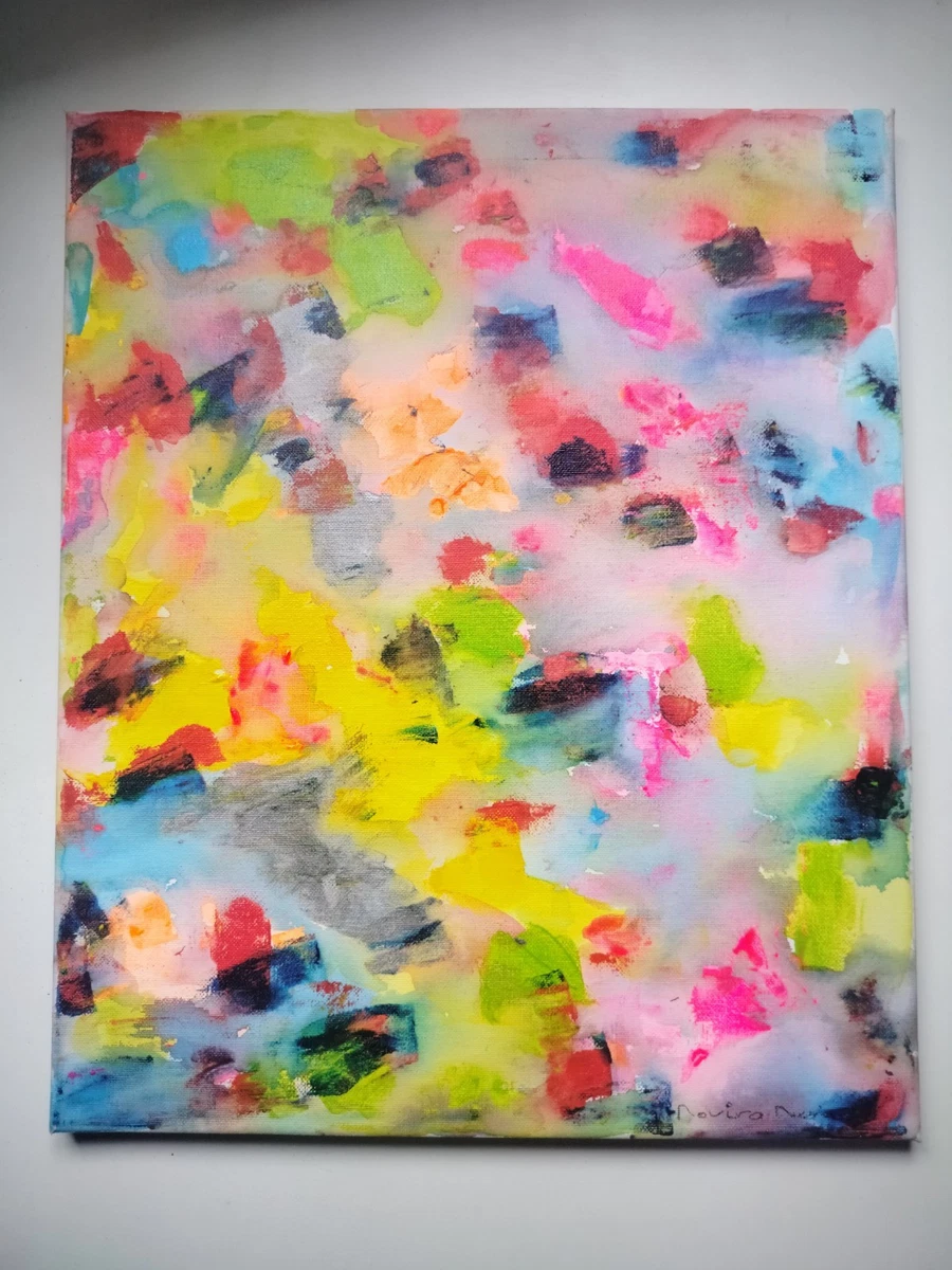 Thira - Pintura abstracta , de Rovira Rusiñol