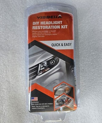 VISBELLA Headlight Restoration kit 