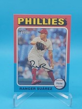 Ranger Suarez 2024 Topps Heritage High Number #685 Image Variation - Phillies 