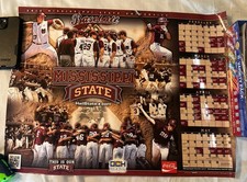 Mississippi State Bulldogs 2012 Baseball Team Poster Adam Frazier & Stratton