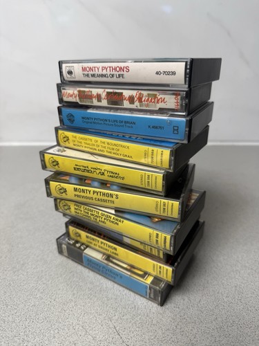 MONTY PYTHON JOB LOT CASSETTE TAPE LIFE OF BRIAN DRURY LANE ETC CHARISMA UK 1974 - Bild 20 von 24