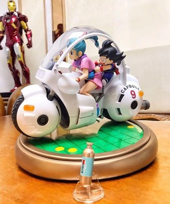 5PRO Studio Dragon Ball Goku & Bulma No. 9 Capsule Motor Figures are In Stock