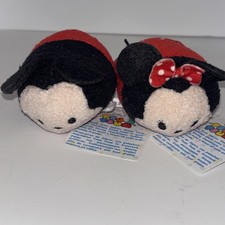 Disney Tsum Tsum  Mickey and Minnie Mouse Mini Stackable Plush Original With Tag