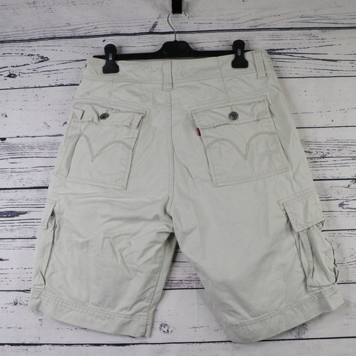 Levi’s Cargo Shorts Herren W31 Combat Utility Walking Work Wear Stone Beige - Bild 9 von 16
