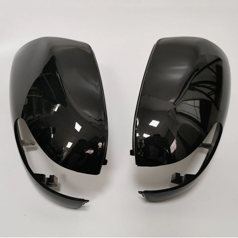 Tapa de cubierta de espejo retrovisor lateral con clip negro brillante para Kia Forte 2009 2010 2011 2012 Foto 3 de 4