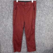 Democracy Straight Jeans Womens Size 10 Brick Ab Solution Modern Stretch