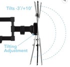 Atlantic Full Motion Tilt/ Swivel TV Mount, 23 to 60” TVs, 77 lb - New! — photo 6