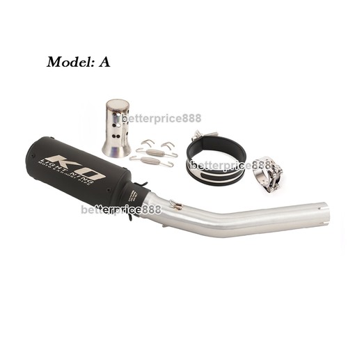 Middle Exhaust Pipe Link Muffler With DB Killer For Yamaha Tenere 700 2019~2025 - Picture 2 of 12