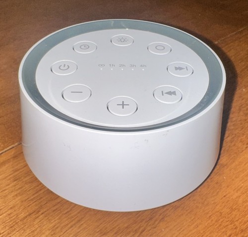 BrownNoise White Noise Machine BWN-T8 White/Gray USB Powered Small Night Light