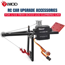9IMOD RC Digital Servo Winch Hook Boom IP67 For 1/10 TRX4 SCX10 RC Climbing Car