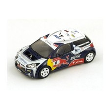 1/43 CITROEN DS3 SAINTELOC #6 RACING TROPHEE ANDROS 2015 LOEB SPARK SF085 RARE