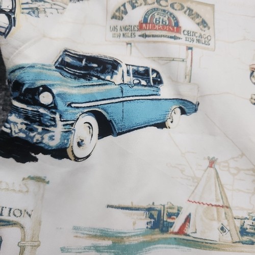 Classic Car Print Shirt Men X-large Clearwater Outfitters Button Up Shirt - Picture 5 of 19