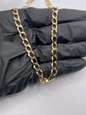 9ct Gold Curb Chain – 22" – Fine Jewellery Necklace