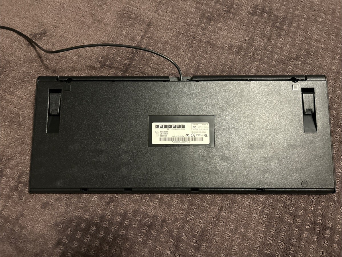 Unicomp Model M 122 Key PC122 Keyboard EXTRAS INCLUDED | eBay