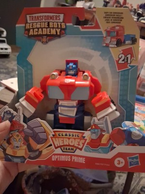 New Transformers Rescue Bots Academy 4.5  - Optimus Prime - Hot Rod