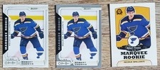 2018-19 O-Pee-Chee Hockey Update Lot 3 Different Robert Thomas Marquee Rookies