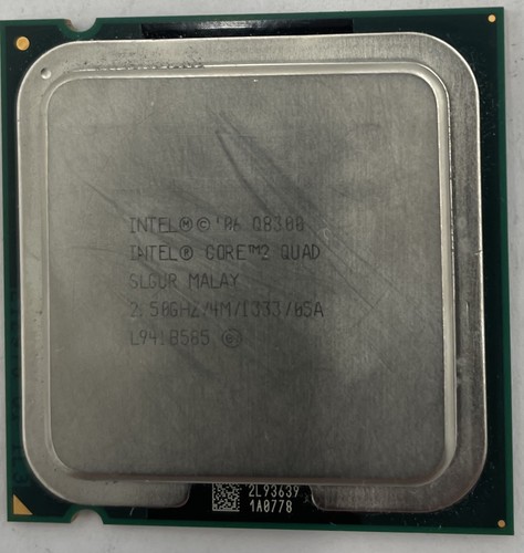Intel Core 2 Quad Q8300 Desktop CPU Processor- SLGUR - Picture 1 of 2