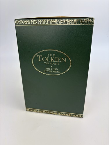 jrr tolkien Herr der Ringe Der Hobbit 4 Bücher Box Set Ted Smart 1997