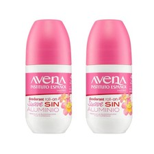 2 Avena Desodorante 2.5 Oz Sin Aluminio Roll On Para Mujer Non Alcohol Calidad