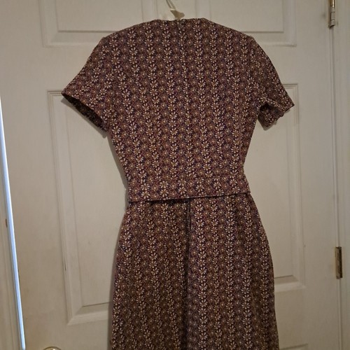 Womans Vintage Brook Hollow Dress Small - Picture 6 of 10