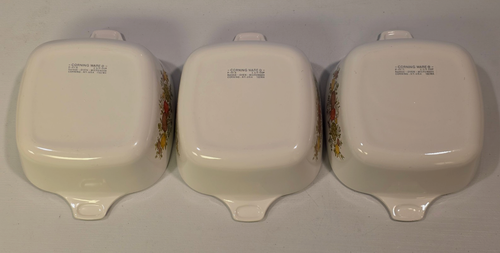 Corning Ware Bianco P-43-B Set di 3 piatti casseruola da 3/4 tazze NO coperchi - Foto 2 di 18