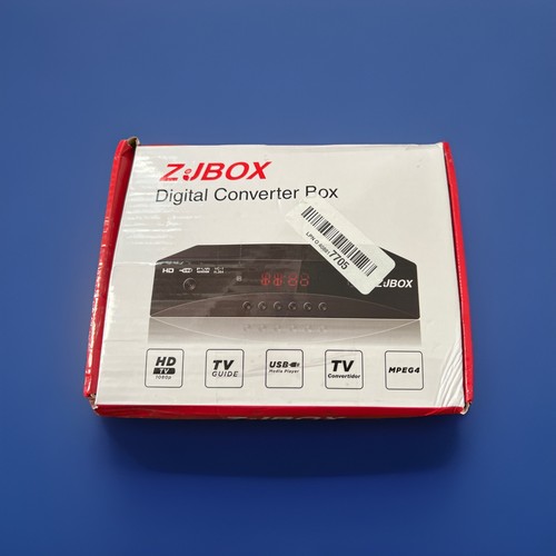 ZJBOX Digital TV Converter Box, ATSC Kabel Box für Analog HDTV Live 1080P HDMI