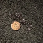 1900 Liberty Head Round Gold Coin Pendant Necklace Gold Jewelry