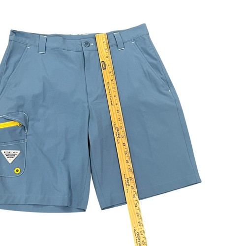 Columbia PFG Pantalones Cortos Hombres 34 Omni-Sombra Azul Natación Pantalones Cortos Boardshorts - Imagen 2 de 8