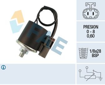 Sensore pressione olio per Nissan Patrol GR IV Iii/2 Primera berlina 86-98 FAE 14130