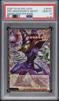 PSA 10 Dark Magician JP001 Grand Master Rare YuGiOh 2026 Japanese
