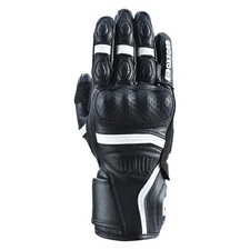 Oxford RP-5 2.0 Motorcycle Motorbike Leather Gloves Black / White