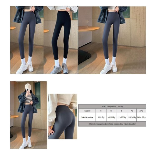 Comfortable Black Leggings for Women with High Waist and Tummy Control - Picture 10 of 22