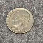USA 1968 Dime Roosevelt No Mint Mark