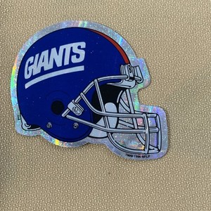 New York Giants 1996 Vintage NFL Football Helmet Sticker - Officially Licensed
