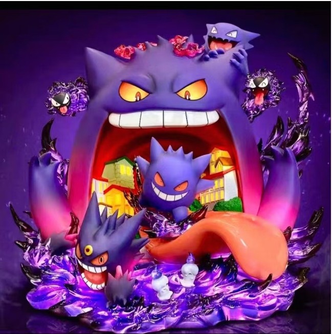 Super Gigantamax Gengar Evolution Pokemon Collectibles Luminous