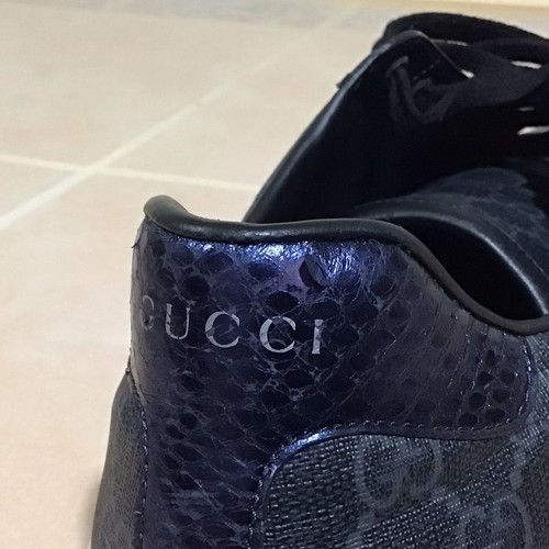 GUCCI ACE GG SUPREME SNEAKER (MEN’S SIZE 10) - Picture 11 of 20