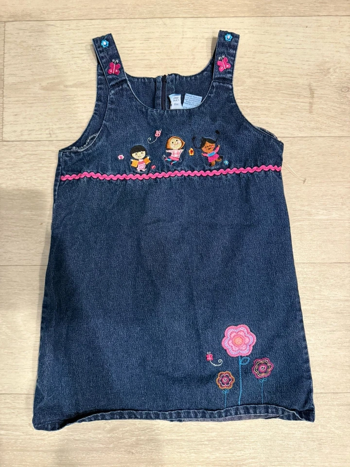 It’s A Small World Vintage Dress Disney World Size 6Y - Image 2 of 3