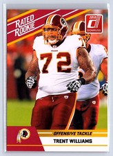 2010 Donruss Rated Rookies #99 Trent Williams RC Excellent