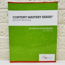NEW  Content Mastery Series Review Module Nut...