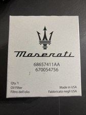 Genuine Oil Filter fits Maserati Ghibli Grecale 2.0 (2022+),675000928 670054756