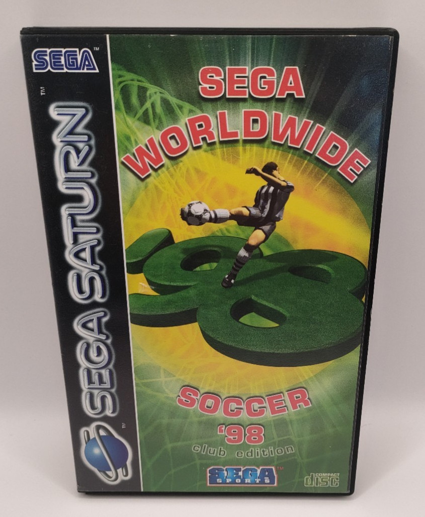 Sega Worldwide Soccer 98 Club Edition Sega Saturn PAL Complet Notice