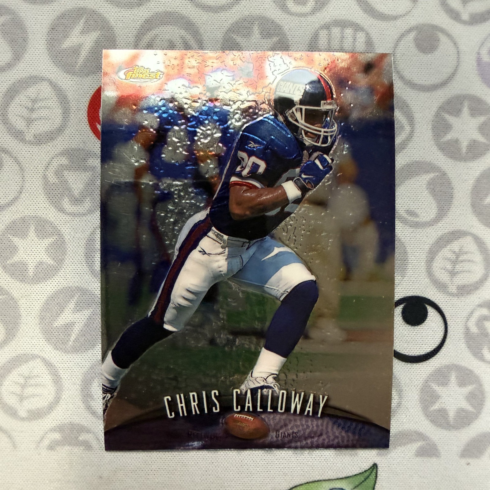 1998 Topps Finest Refractor No Protector Chris Calloway #102