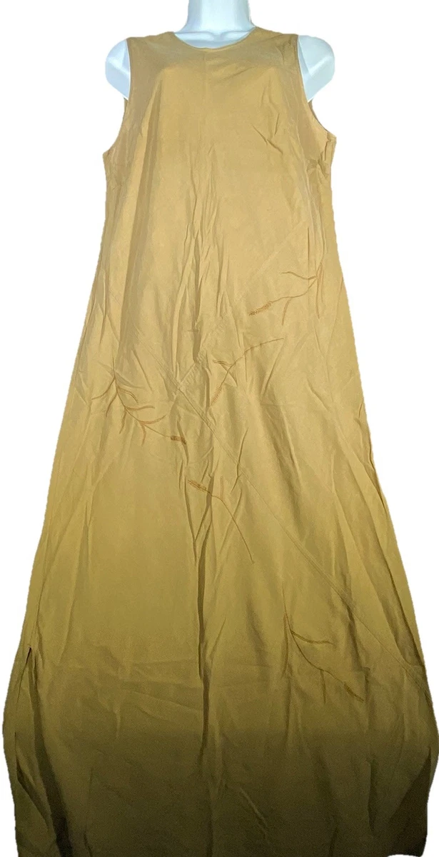 Gold Linen Dresses for Women for sale | eBay