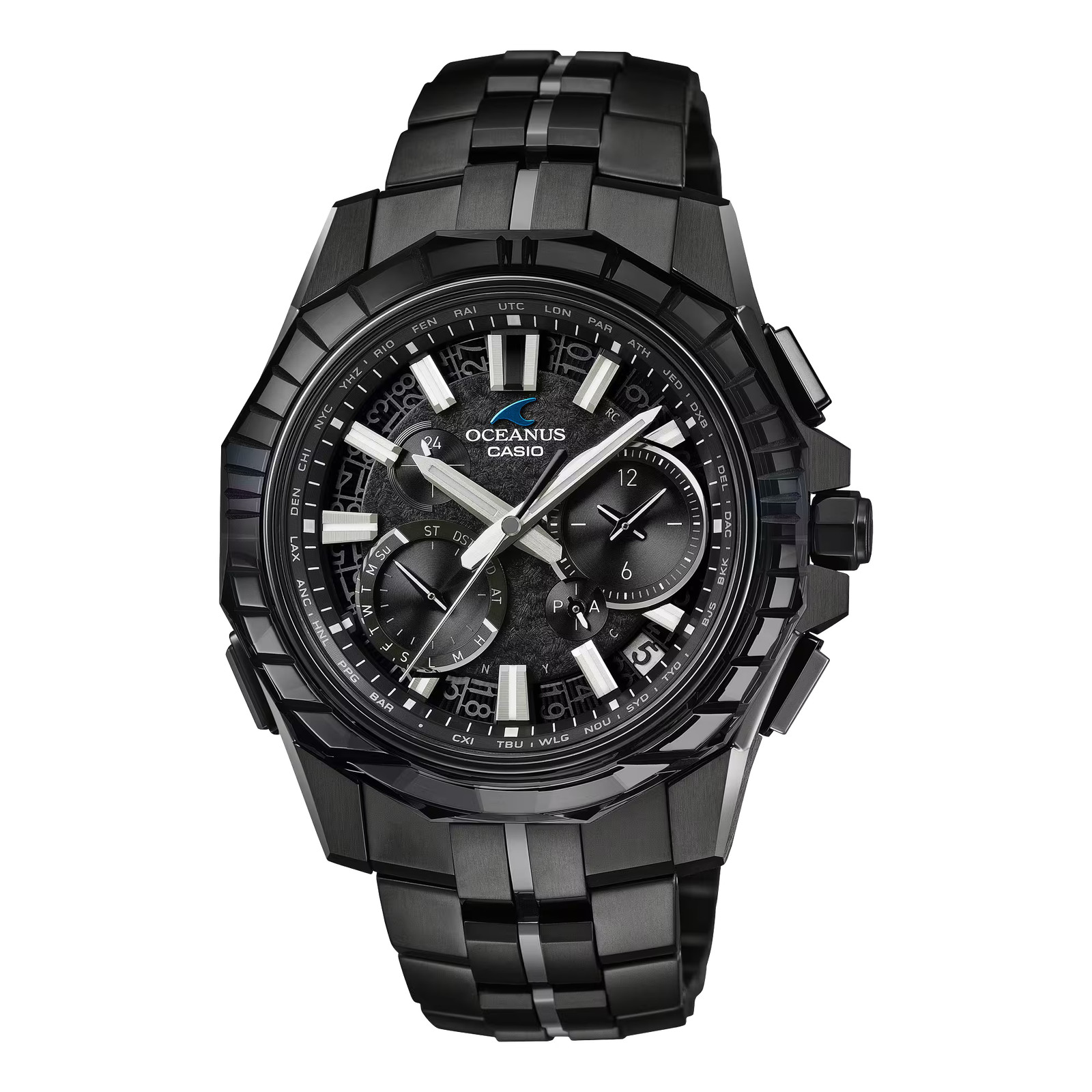 Casio Oceanus OCWSG1000CN1 Calm Night Gallium Tough Solar Edo Kiriko Limited