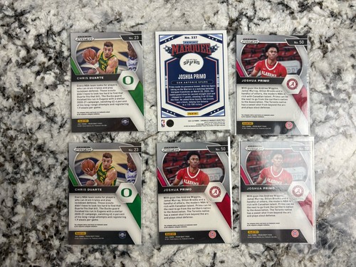 2021 NBA RC 21 Card Lot - Dosunmu, Duarte, Giddey, Primo Collector Bundle - Picture 4 of 7