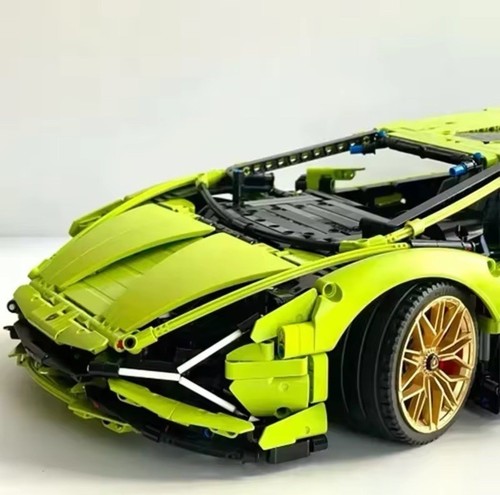The Impressive 3696 Piece Lamborghini Sian FKP37 Building Block - Picture 5 of 9