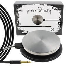 Anghie Tattoo Foot Pedal - Premium Tattoo Machine Pedal Switch 360 Degree Rou...